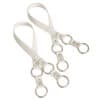 White Linked Handles