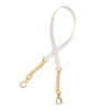 Petite Handle White Croc/Gold