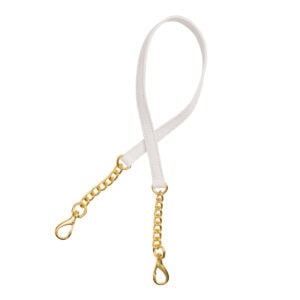 Petite – White Handle Gold Chain