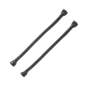 Handles – Rolled Black with 1″ Carabineers