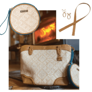 Demi Veranda w/ Shoulder Strap, Gold Quick Clip & Coin Purse