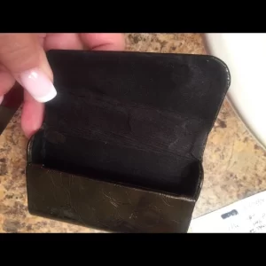 Business Card Holder – Magnetic  Closure