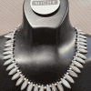 Grey Petal Necklace